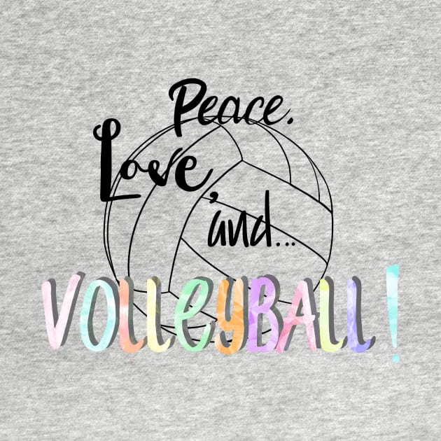 Peace, Love, and Volleyball by CarrieBrose